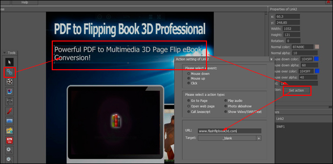 add hyperlink to pdf free