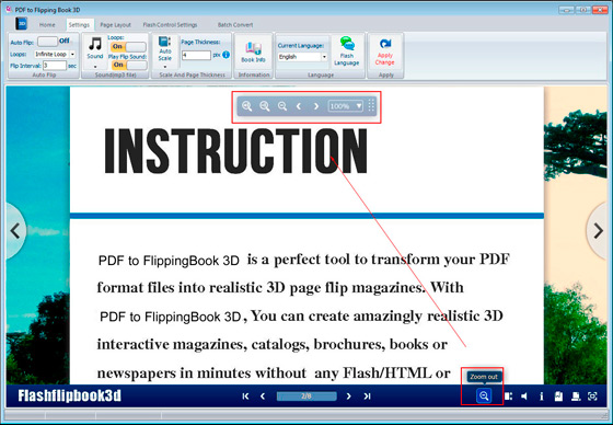 3D-flipping-maganify-enlarge-function