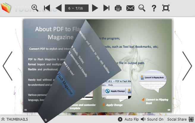 PDF to Flipbook Online Converter screenshot PDF to Flipbook Online Converter screenshot