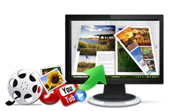 Import Audio, Video, Hyperlinks - PDF to flipping book 3d Professional 