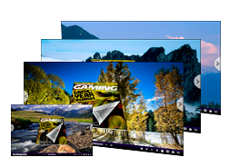 Limpid theme for 3D flip