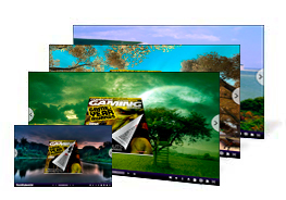 Meditation theme for 3D flip