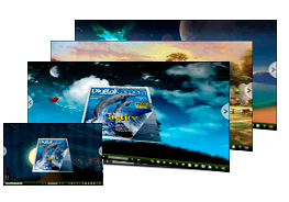 Moonnight theme for 3D flip