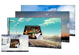 Northsnow theme for 3D flip