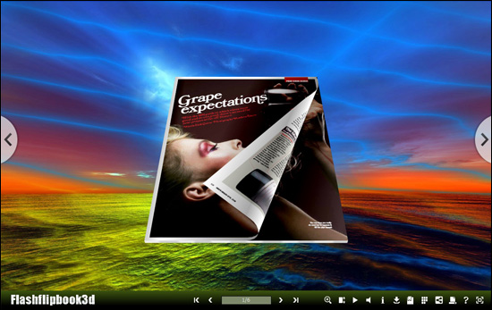 colorful sea furface