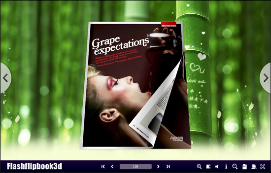 bamboo forest idyllic