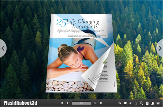 Flipping Book 3D Themes Pack: Natural 1.0 full