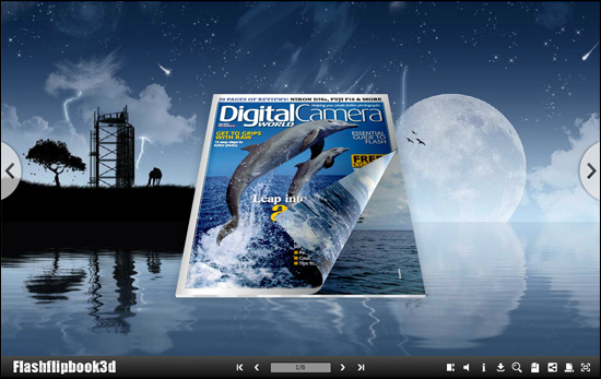 Windows 8 Flipping Book 3D Themes Pack: REVERIE full