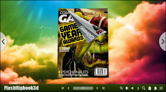 Flipping Book 3D Themes Pack: Spissatus screenshot Flipping Book 3D Themes Pack: Spissatus screenshot