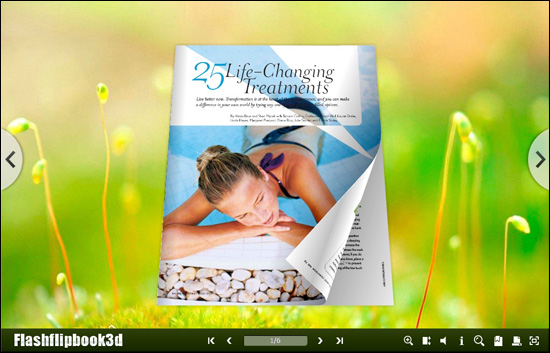 Flipping Book 3D Themes Pack: Spring 1.1 full