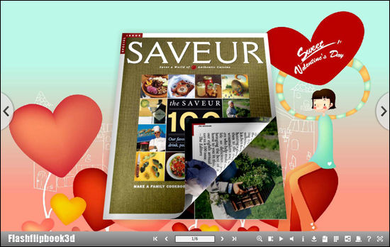 Windows 7 Flipping Book 3D Themes Pack: Zeal 1.0 full